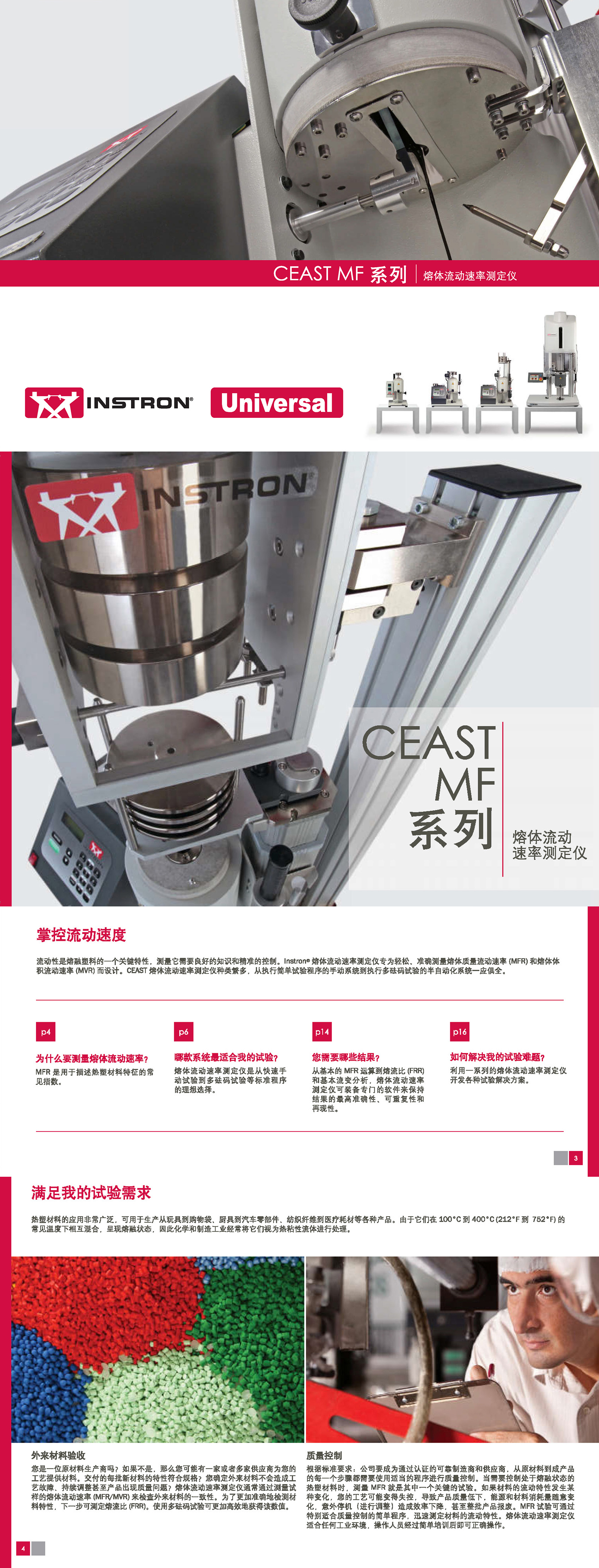 CEAST MF系列熔融指數(shù)儀