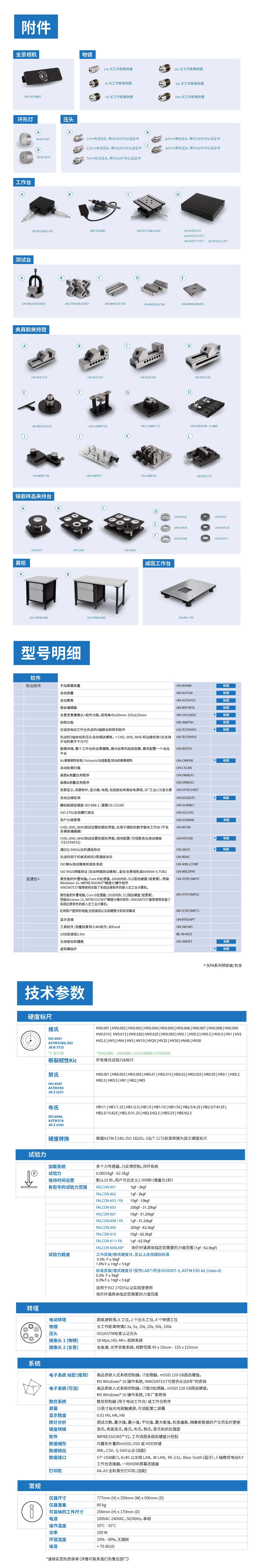 FALCON600系列維氏硬度計7